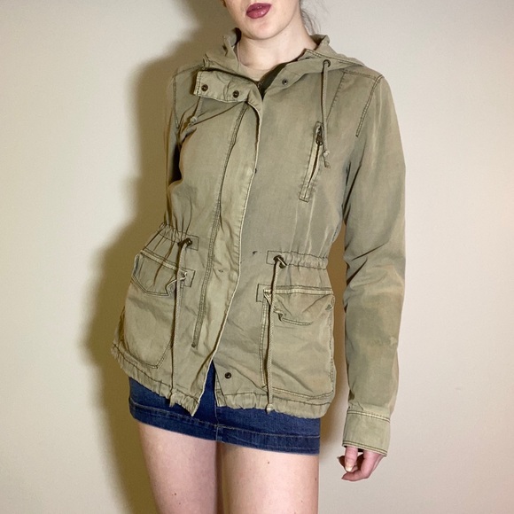 Green Army Jacket - Picture 2 of 9